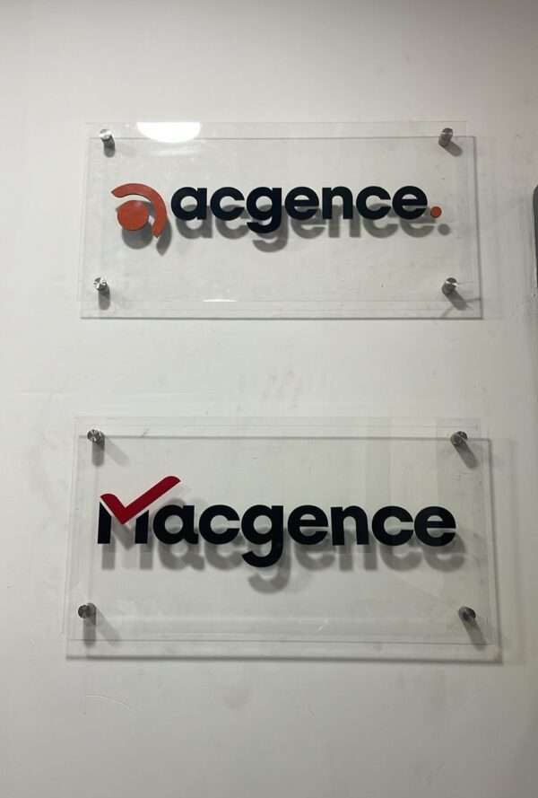 Acrylic Name For Office