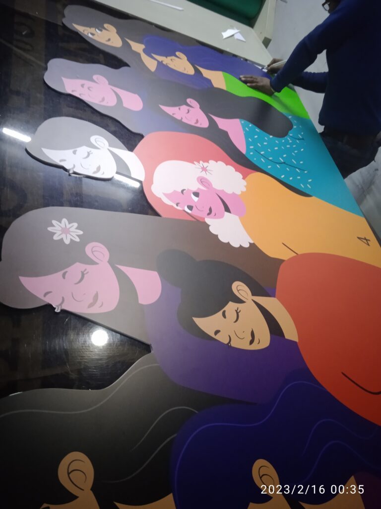 Sunboard Cutout printing services