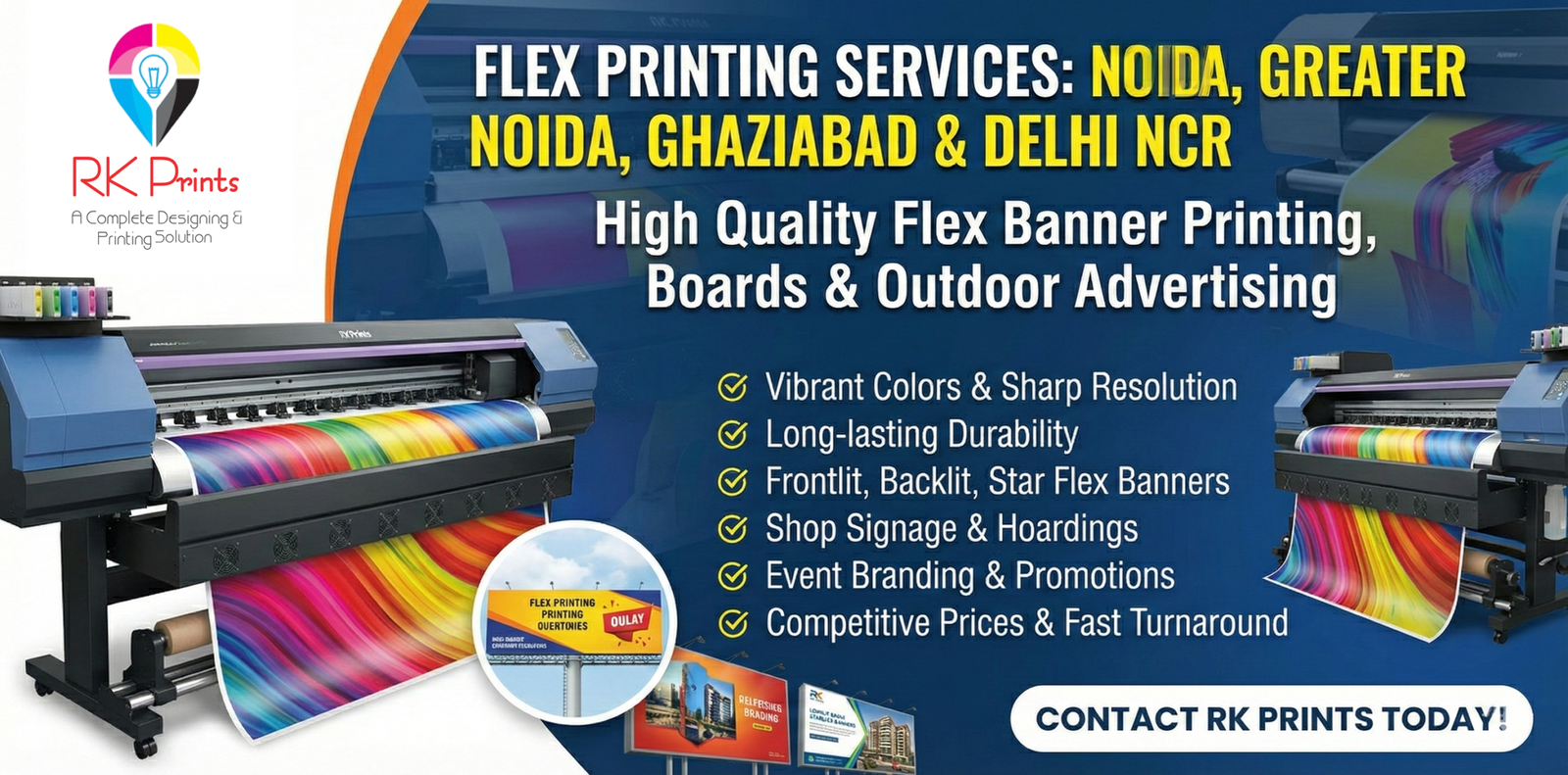 Flex Printing Services in Noida