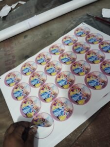 Gumming Sticker Printing