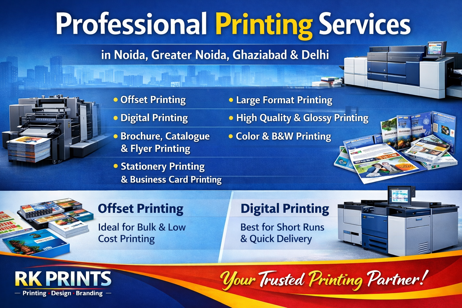 Pamphlets Printing Services in Noida