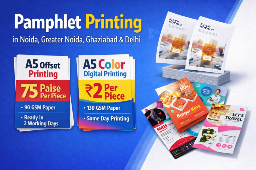 Pamphlets Printing in Noida
