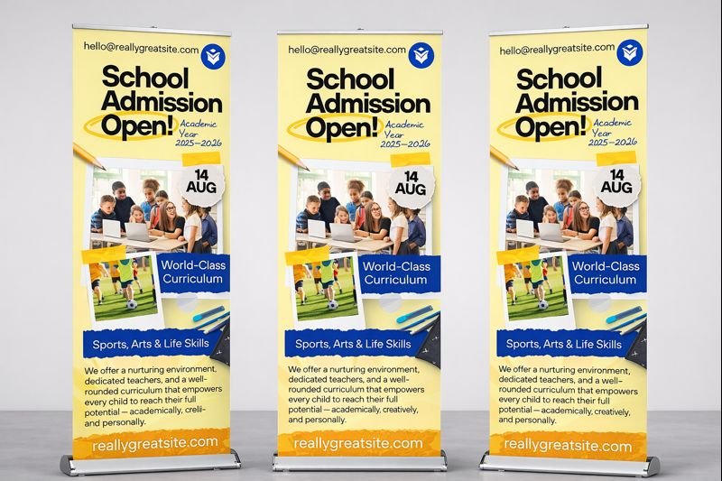 Pull Up standee Manufacturing