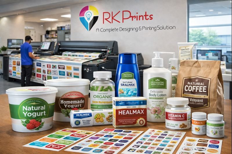 Sticker Printing Services in Noida